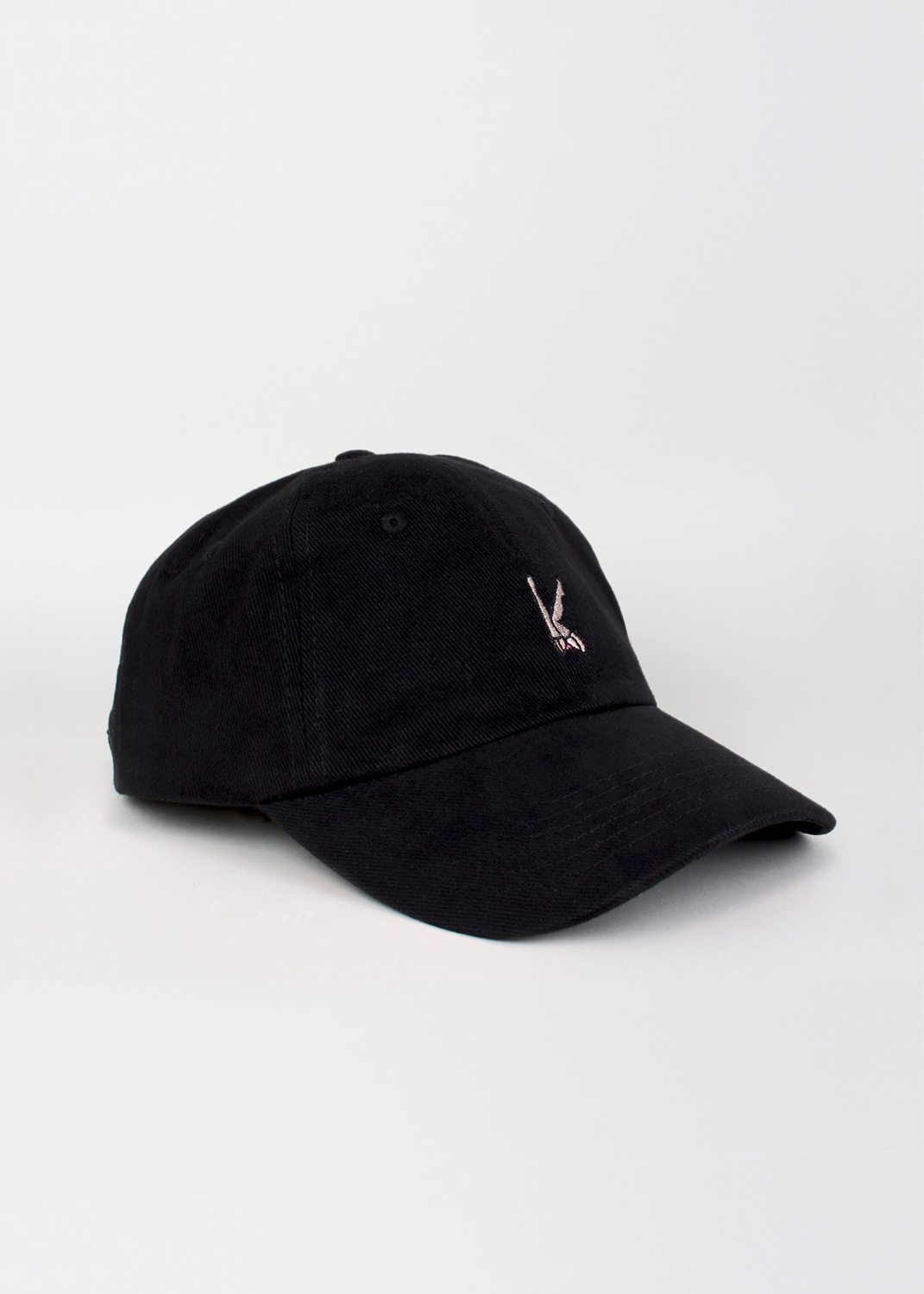 Dad Cap Legs Schwarz